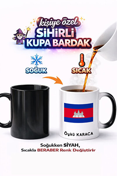 Kirbi Reklam Country Kh Cambodia Cambodian Flag Flag Double Sided Printed Por...