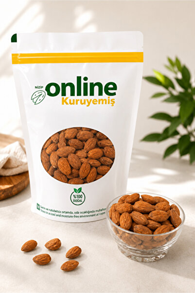 Nizip Online Kuruyemiş Çiğ Badem Yerli - 1 kg