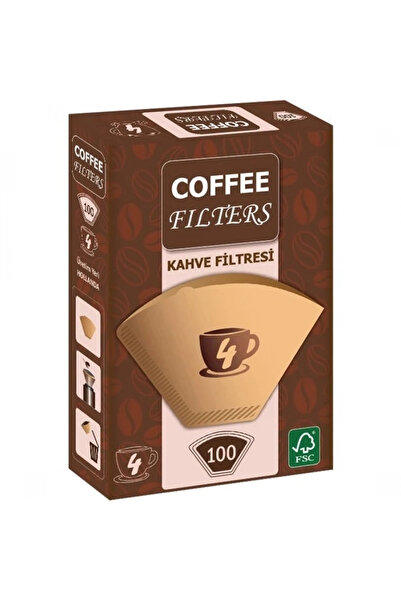 Universal Coffee Filters Filtre Kahve Kağıdı 1/4 4 Numara 100'lü Paket