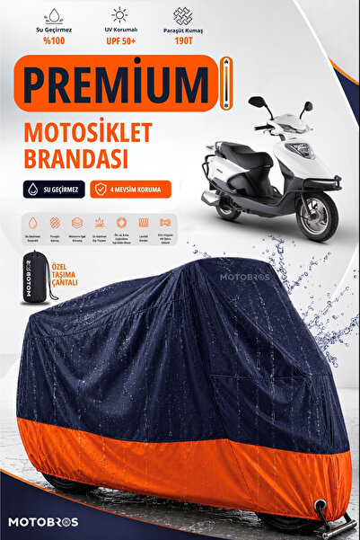 Motobros Motorcycle Tarpaulin Kuba Vn 50 Pro Motor Tarpaulin Motor Cover Wate...