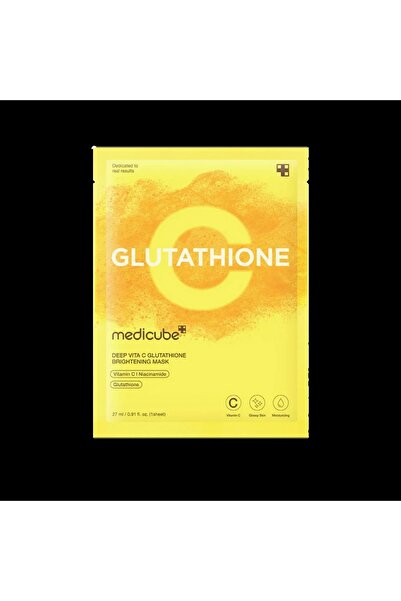 Medicube - Deep Vita C Glutathione Brightening Mask