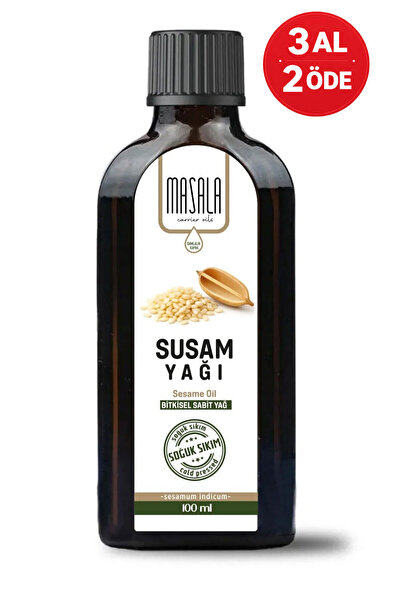 Masala Susam Yağı 100 ml – Saf Soğuk Pres
