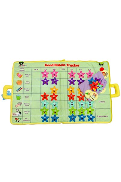 Jolly Baby Carte/ Paturica AGENDA ZILNICA cu bunele obiceiuri Jollybaby 8242J-3