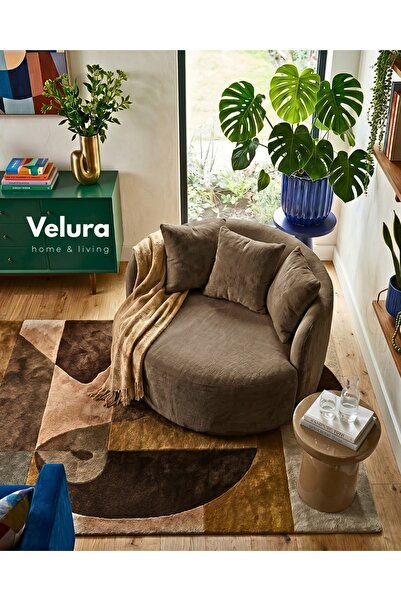 Velura Home & Living Miz Berjer & Puf & Armut & Tekli Koltuk & Dinlenme Koltu...