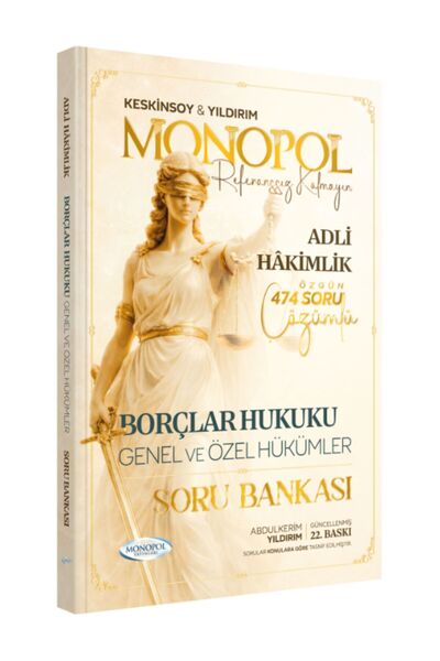Monopol Yayınları Hakimlik Borçlar Hukuku Genel - Özel Hükümler Soru Bankası ...
