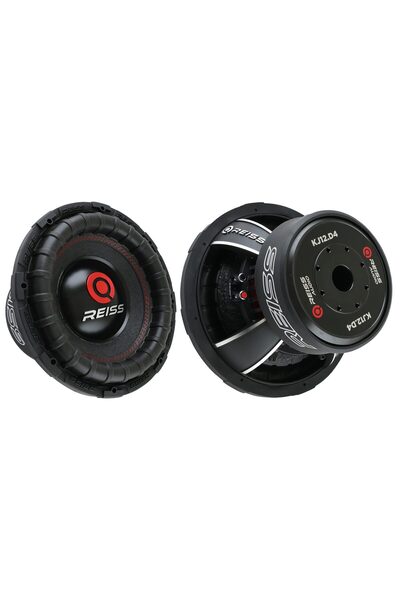 REISS AUDIO Rs-kj12 2 Ohm 30 Cm Subwoofer Bas 4000 Watt 2000rms Çift Bobinli