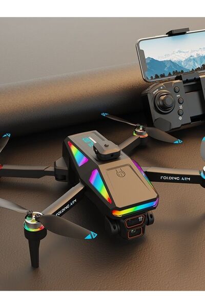 Unico Kameralı Drone, Rgb Gövde ,Fırçasız Motor, FPV Canlı Görüntü, Katlanabilir, Yeni Başlayanlar