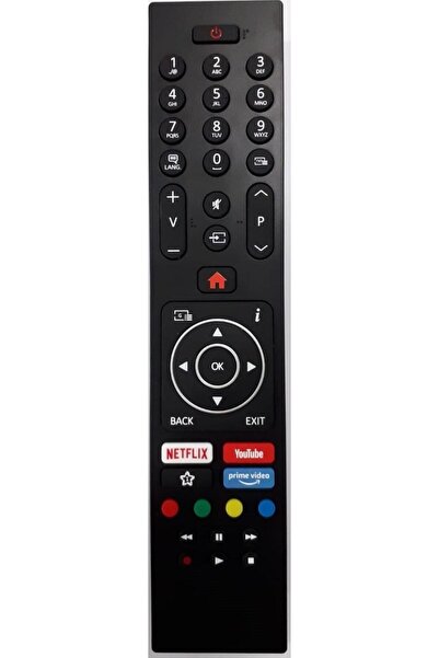 Vestel Kumanda 1184- Lcd-Netflix ve Youtube tuşlu