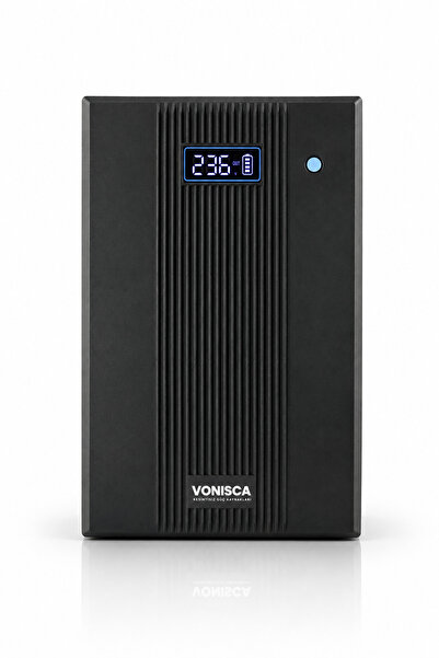 VONISCA KESİNTİSİZ GÜÇ KAYNAKLARI D-1000 1000VA LCD Kesintisiz Güç Kaynağı Li...