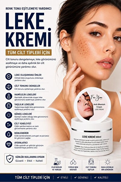 For You Gold Cilt Tonu Dengeleme, Hamilelik, Yaşlılık Ve Güneş Lekelerini Gid...