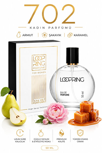Loopring Perfume W702 Kadın Parfüm EDP 50 ML Kalıcı Armut & Frezya