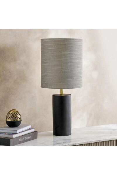 PAN HOME Dwane E27 Polyresin Table Lamp 33x33x77.5cm - Black
