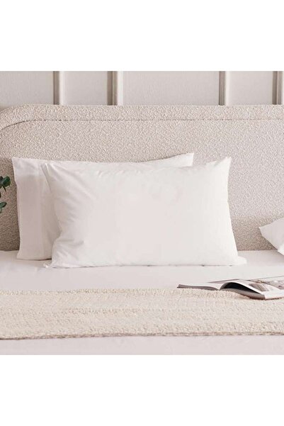 PAN HOME وسادة سيمفوني ناعمة بديلة للريش 50×75 سم - بيضاء
