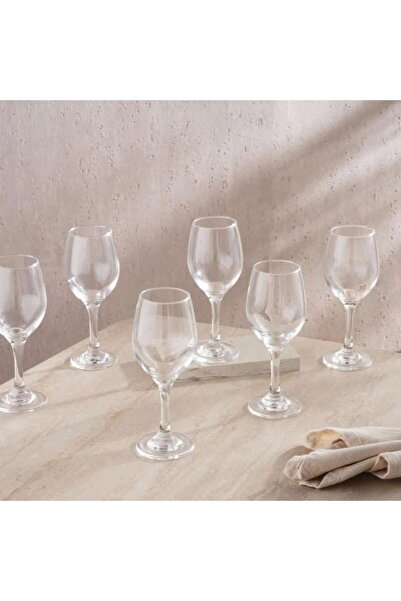 PAN HOME Essentials 6-piece Stemware Glass Set 320ml -clear