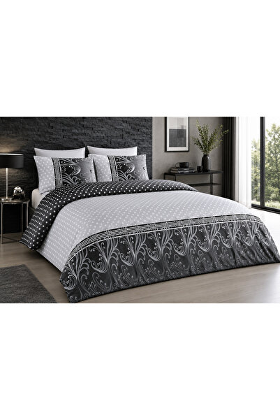 Fabeteks Felicita Delux 80% Cotton Double Duvet Cover Set (Without Sheets)