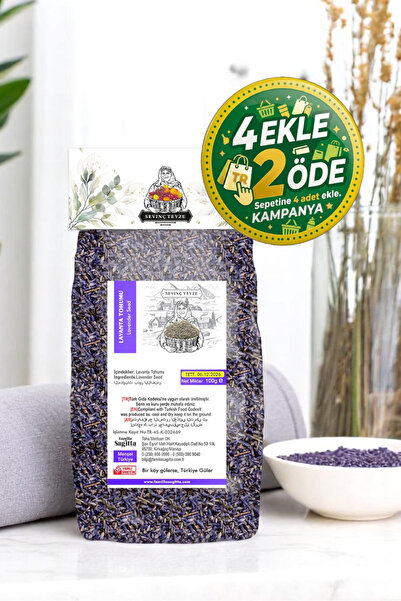 Organik Teyze Sevinç Teyze Lavanta, Lavandula angustifolia, Lavender 100g