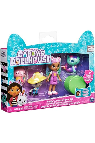 Genel Markalar Gabby's Dollhouse, Gabby ve Arkadaşları Figür Seti 6065350