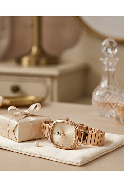 DNZ Watch Store Yaylı Kordonlu - Retro Kadın Kol Saati