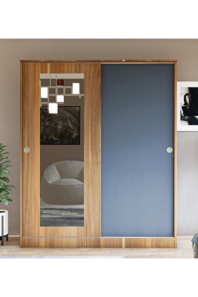 Metalia Gm 345 Sedef Sürgülü Gardrop Dolap