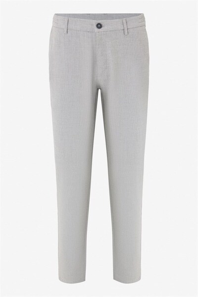 SÜVARİ Gri Slim Düz Jogger Pantolon
