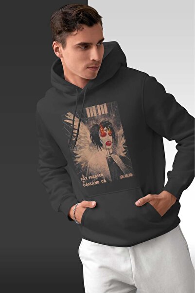 buzagi tasarım ürünleri Marilyn Manson Oversize Hooded Unisex Sweatshirt