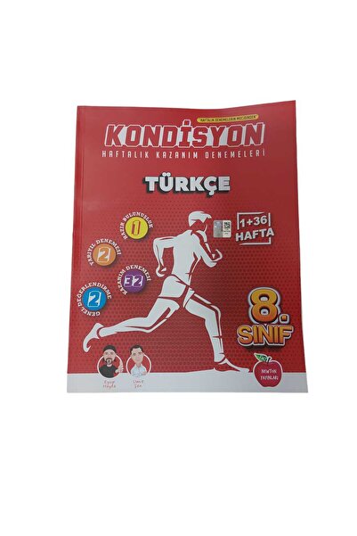 Newton Yayınları 8. Sınıf Türkçe Kondisyon Haftalık Kazanım Denemeleri
