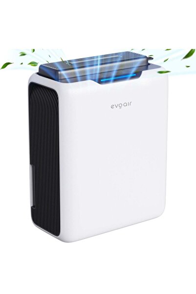 EvoAir Dezumidificator aer HUMIXDUO, 500ml/24h, Rezerva cu Silicagel, Timer 4...
