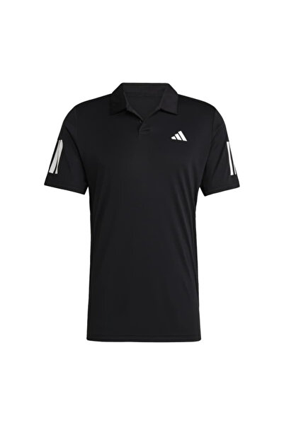adidas Tricou polo negru pentru bărbați Club (JG0985)