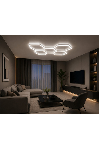 Cata CT-9082 Anzer LED Lineer Armatür Beyaz Işık Lineer Tavan Armatürü Ofis M...