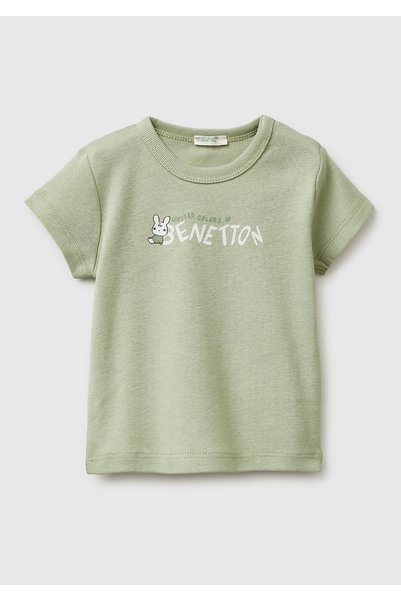 United Colors of Benetton Dječja majica kratkih rukava sa žilastim printom u ...