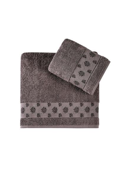 Pupilla Collection Lavanta %100 Pamuk 2'Li Banyo Havlu Seti (50*90+70*140) Ka...
