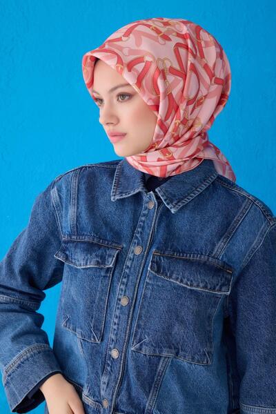 Belli %100 Twill İpek Eşarp 4125D 34