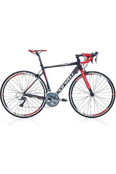 Corelli BOALVA-RC300 YOL BİSİKLETİ 52 SIZE SİYAH KIRMIZI - BEYAZ