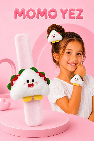 ELDE BİLEKLİK Taco Toka Plush Wristband Toy – Slap Wristband That Cuddles Aro...