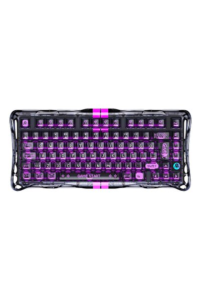 Gravastar Mercury V75 Lite Manyetik Switch Gaming Klavye, Kablolu, Türkçe Q, ...