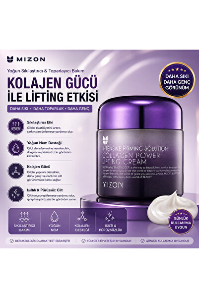 Mizon Collagen Power Lifting Cream - Sıkılaştırıcı Kolajen Kremi
