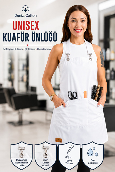 denizlicotton Kua Boya ve Leke Tutmaz Su Geçirmez Paslanmaz ve Ayarlanabilir ...