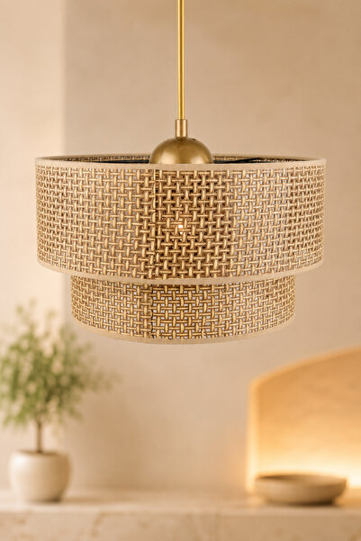 NisaLuce Nisa Luce Pasta Sarkıt - Kahverengi - 70 cm