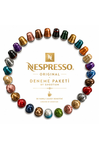 Nespresso عبوة تجريبية من كبسولات القهوة تحتوي على 20 كبسولة من غوستيوم
