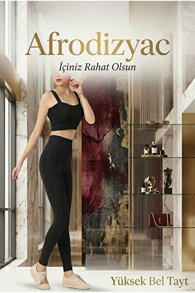 Afrodizyac Yüksek Bel Toparlayıcı Tayt
