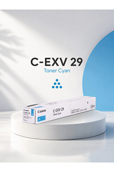Canon ACCESSORIES C-EXV29 - Toner cartridge - 1 x cyan - 27000 pages | 2794B0...