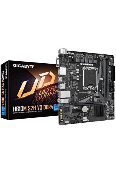 Gigabyte H610M S2H V3 DDR4 - 1.0 - placă de bază - micro ATX - Socket LGA1700