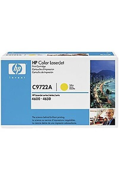 HP Toner LaserJet C9722A Galben