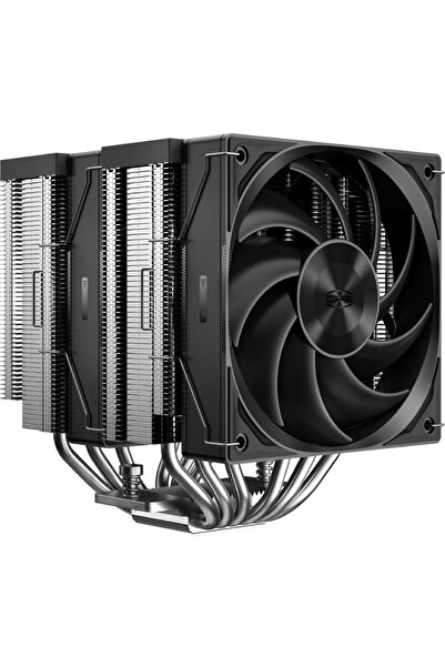 PCCOOLER RZ620 BK, 2 ventilatoare de 120 mm, 2200 rpm, Negru