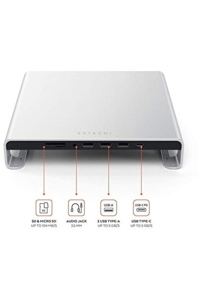 Satechi SUPORT MONITOR DIN ALUMINIU TYPE-C PENTRU IMAC
