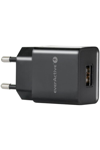everActive SC-200B, încărcător USB inteligent, 2.4A, 12W, negru