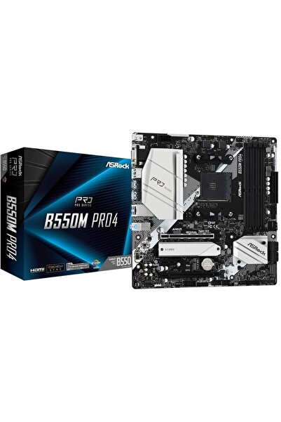 ASROCK B550M Pro4, AMD B550, socket AM4, mATX