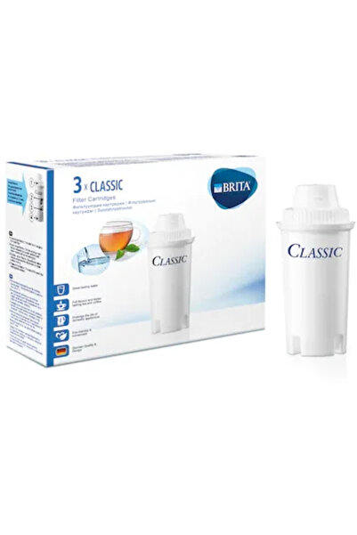 BRITA Set Filtre Classic pentru dispozitivele de filtrare a apei, 3 buc