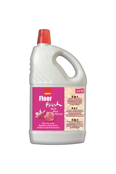 Sano Detergent pentru pardoseli, curata si parfumeaza, 2 litri, Floor Fresh -...