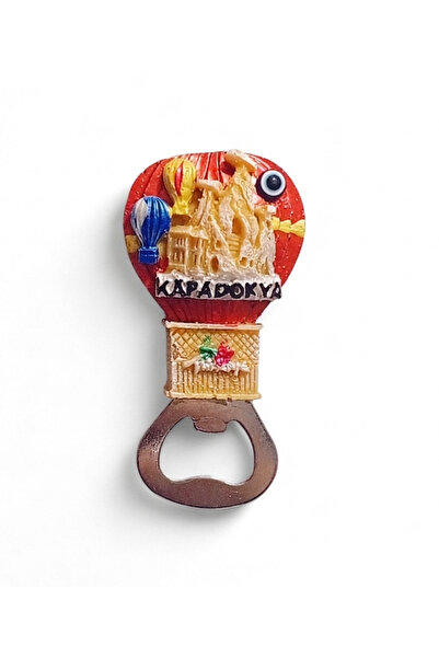 REYYAN Bottle Opener and Magnet Cappadocia Made of Polyester Mold